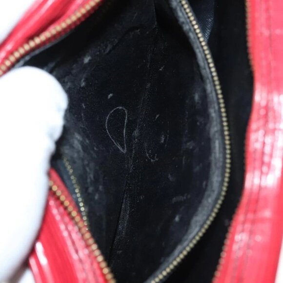 LOUIS VUITTON Epi Jeune Fille MM Shoulder Bag Red M52157 LV Auth BA1322 - Picture 11 of 15